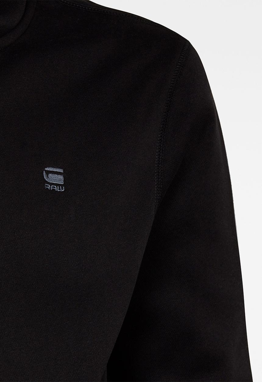 G-STAR - Premium core hdd long sleeve zip sweat - black