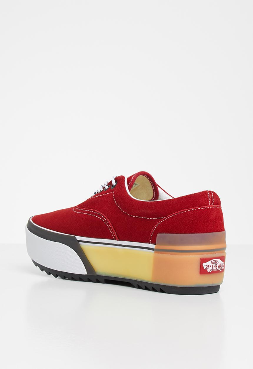 Vans - Vans ua era stacked - chili pepper/true white