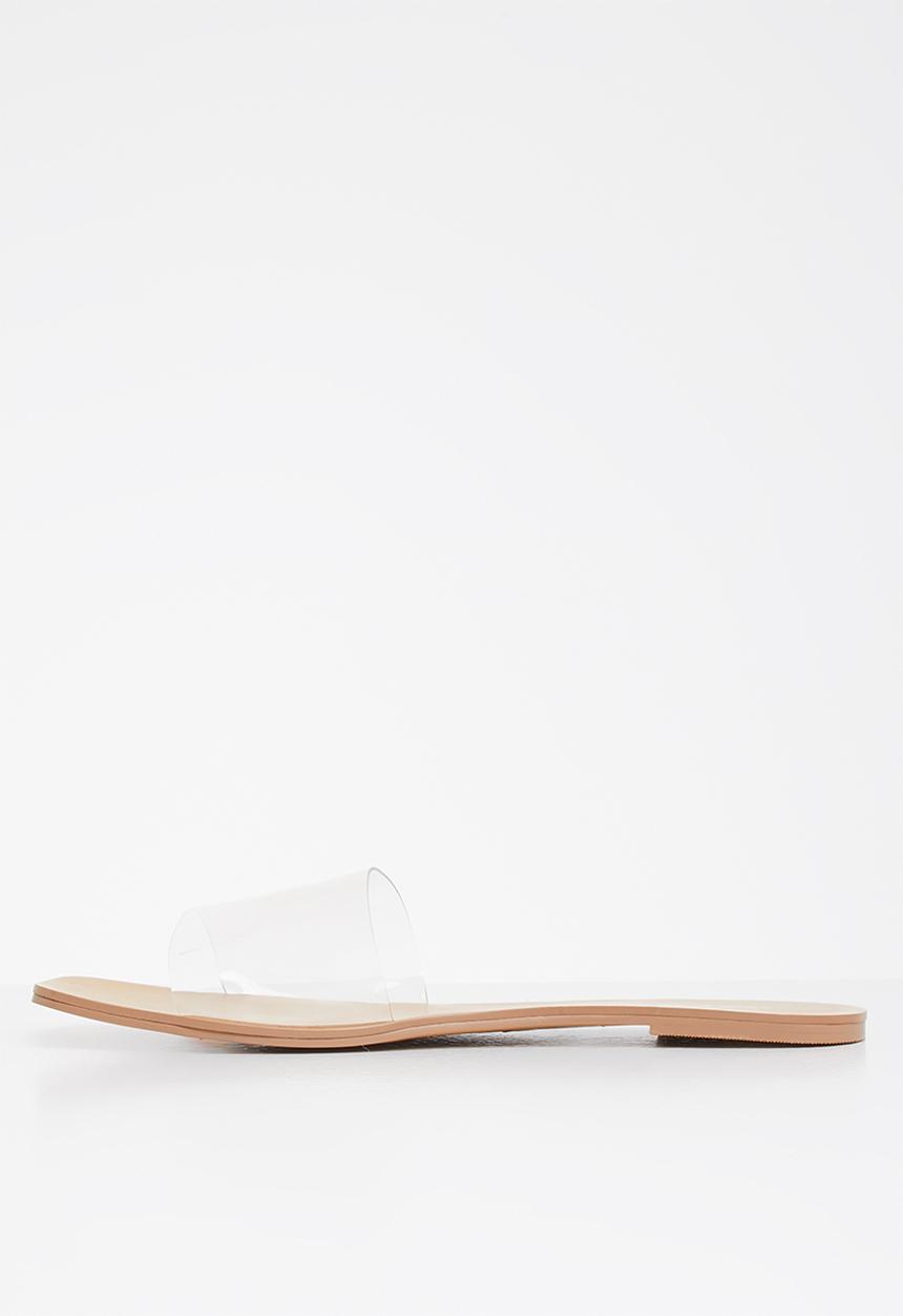 Public Desire - Ally square toe slider - neutral