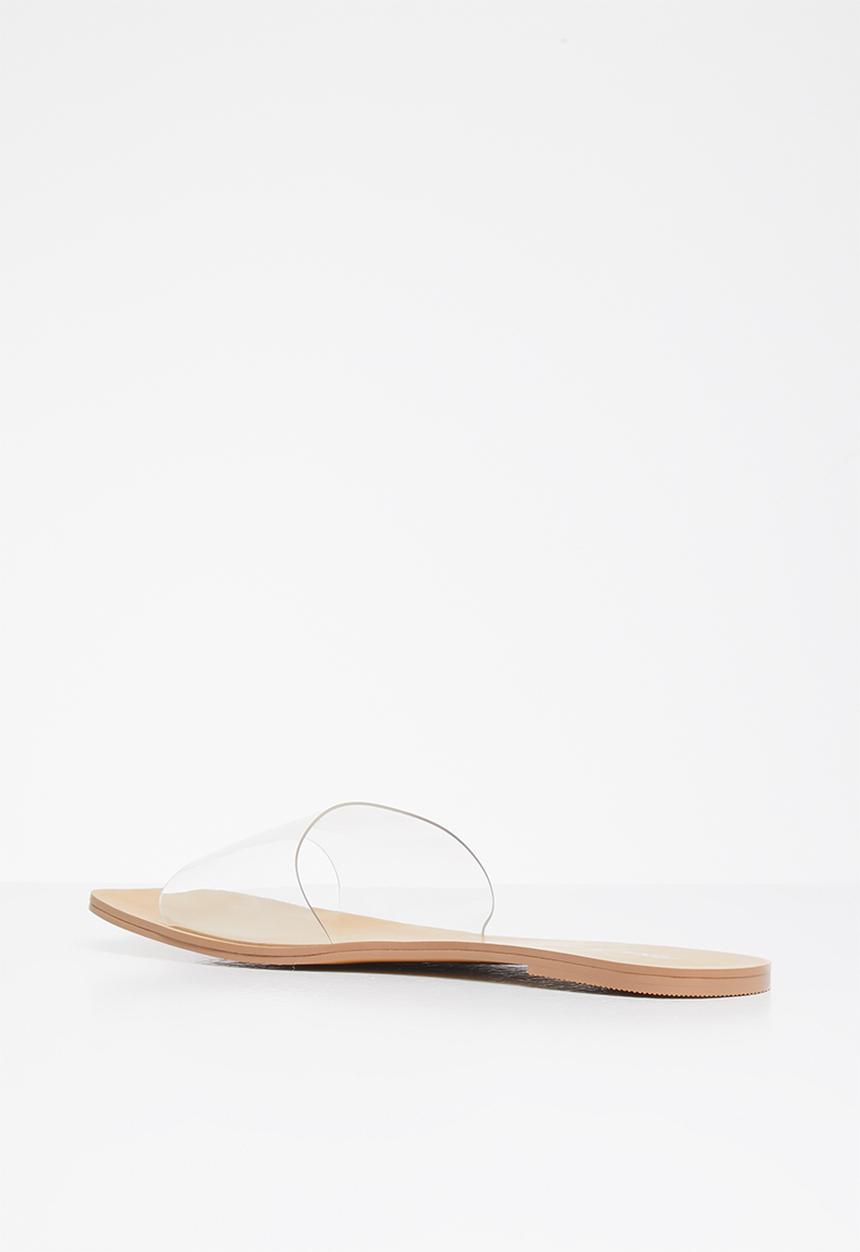 Public Desire - Ally square toe slider - neutral