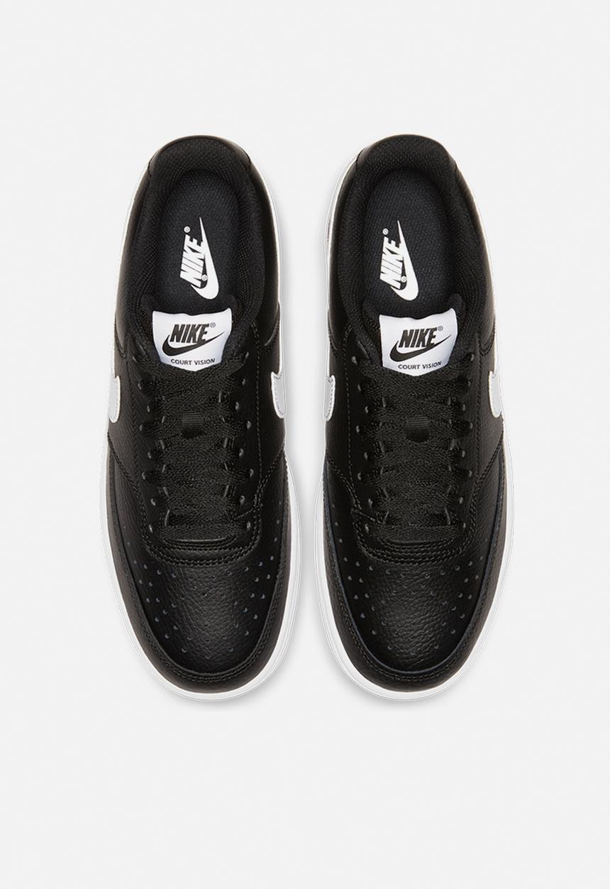 Nike - Court Vision low - black & white