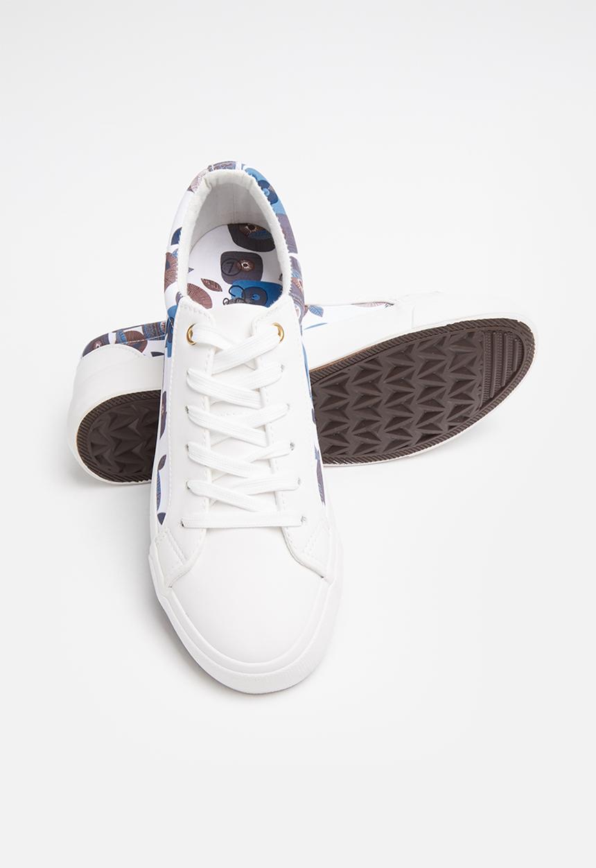 Miss Black - Baker 4 sneaker - white