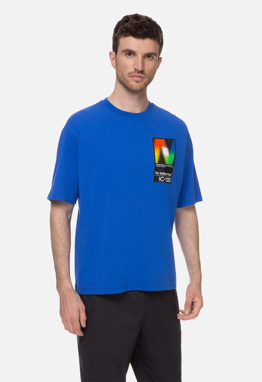 New Balance  - Nb sport style optiks tee - blue