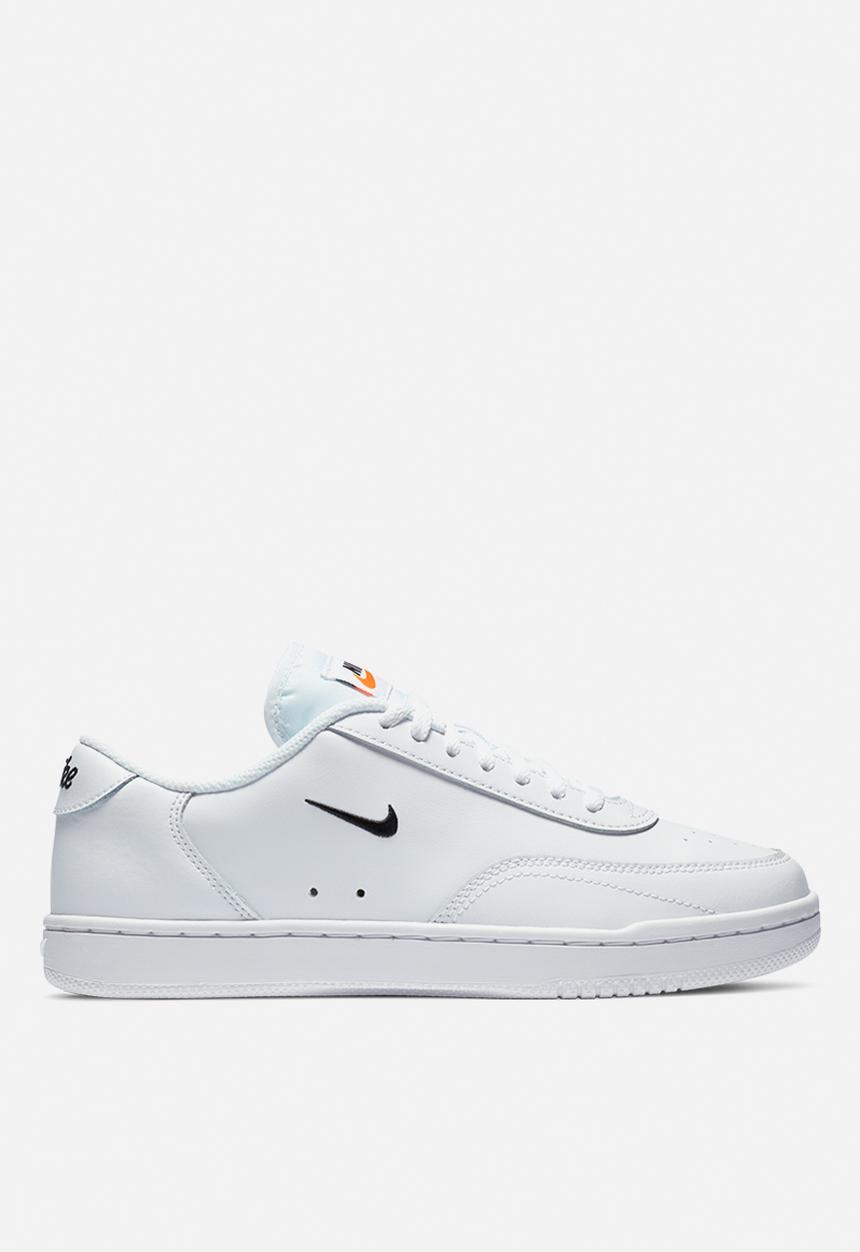 Nike - Court Vintage - white & black-total orange