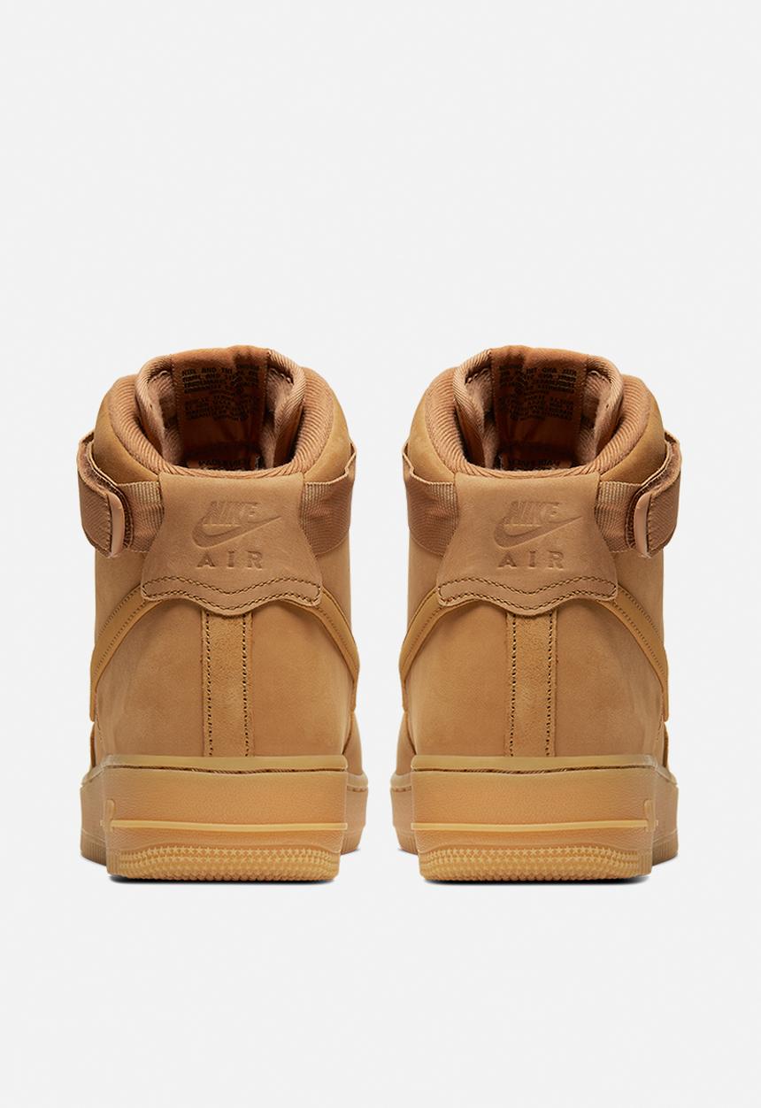 Nike - Nike air force 1 high '07 - flax & wheat-gum light brown