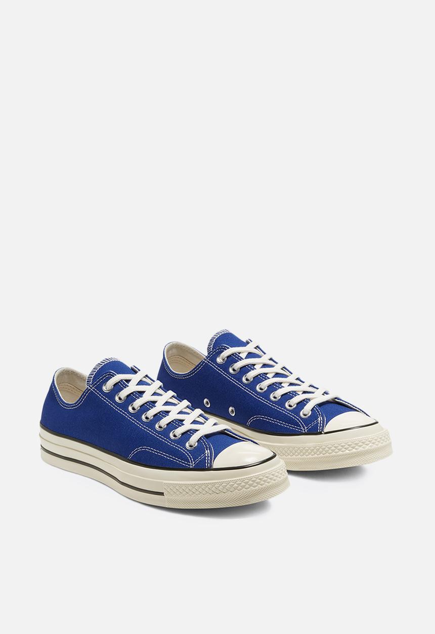 Converse - Chuck 70 organic canvas ox - rush blue / egret / black