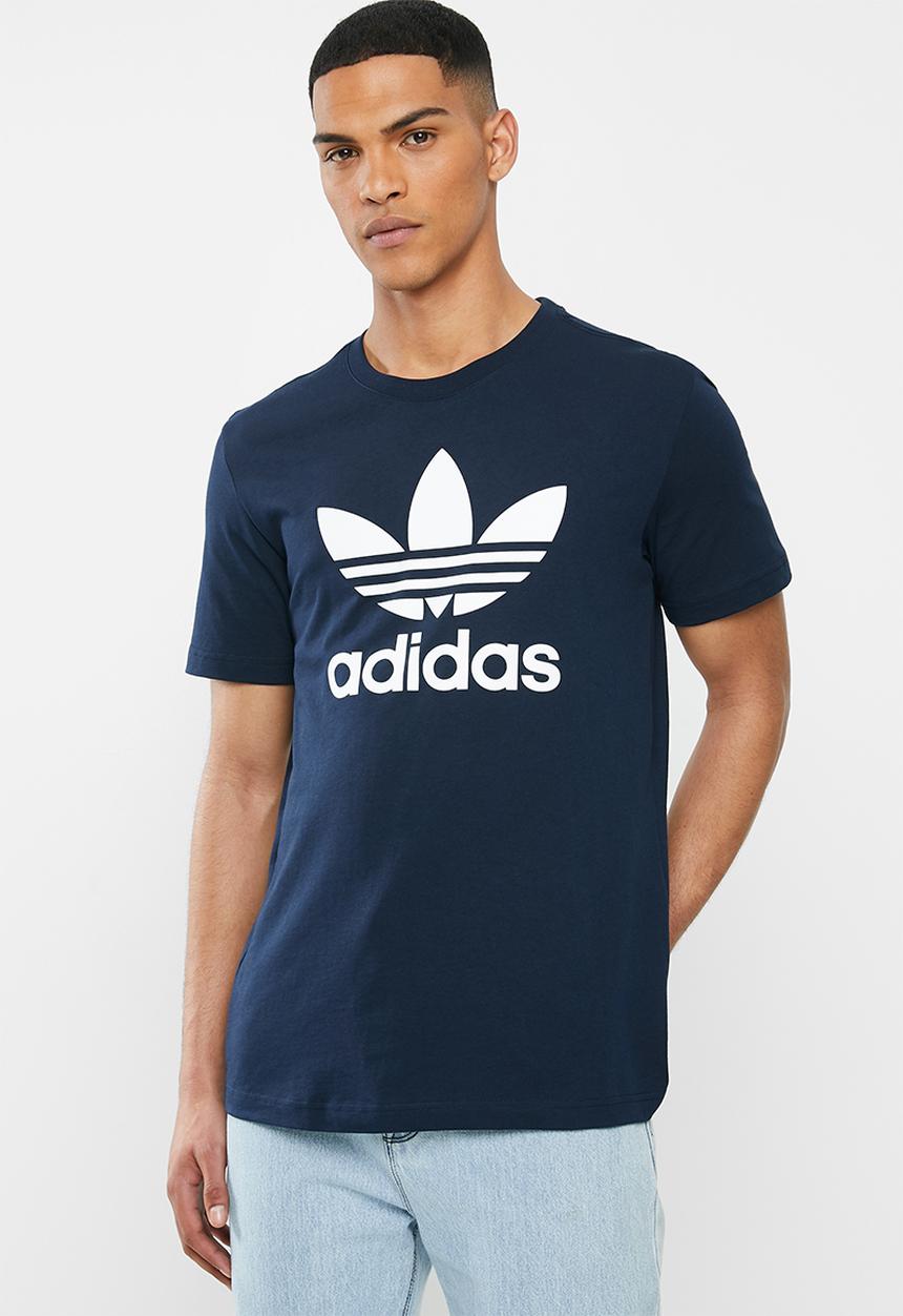 adidas Originals - Adidas trefoil crew short sleeve tee - navy
