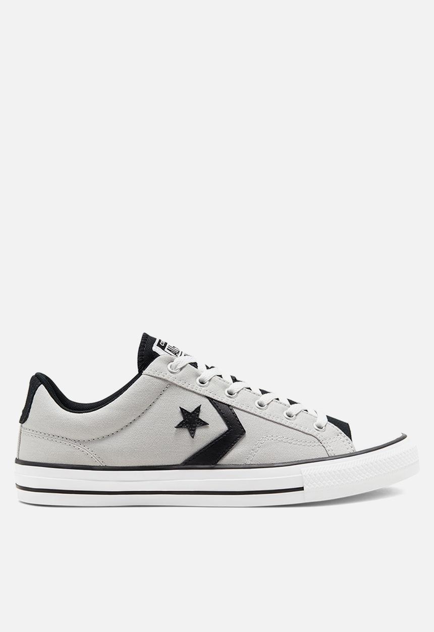 Converse - Star player seasonal colour canvas ox - mouse / black / white