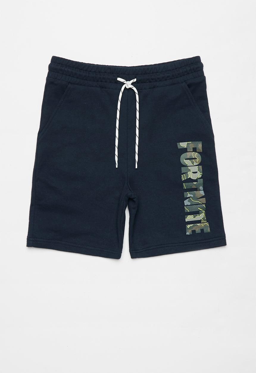 Rebel Republic - Boys fortnite shorts - navy