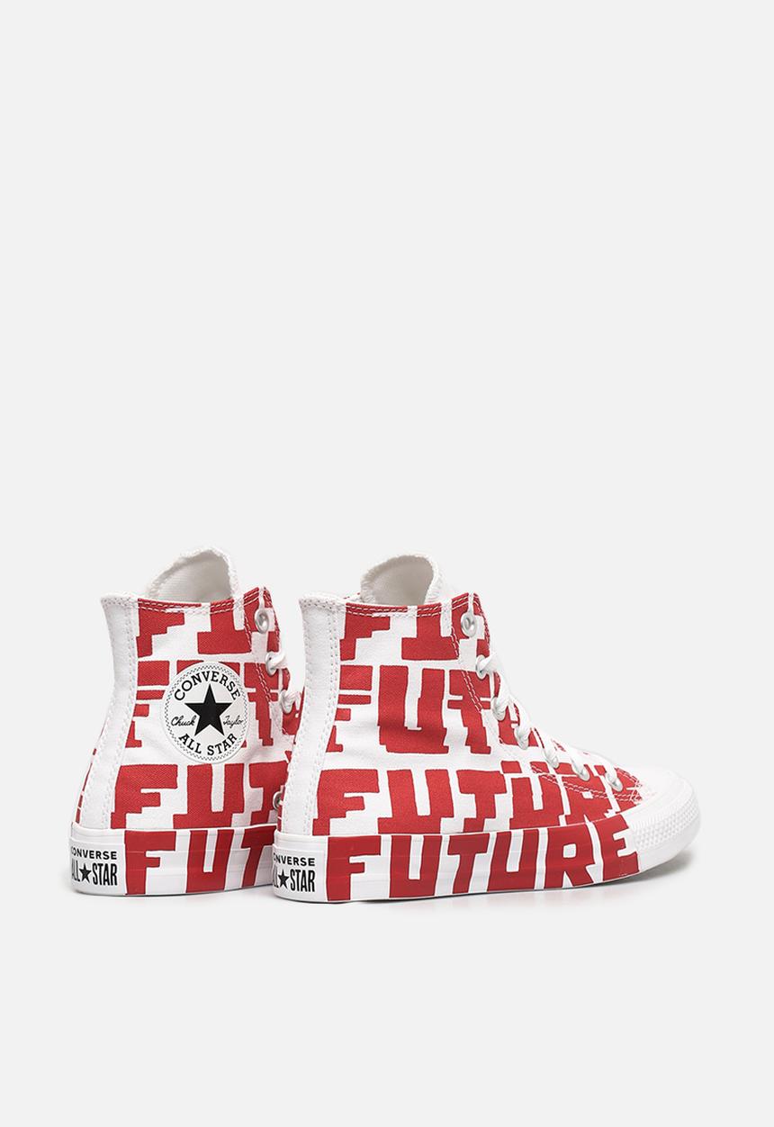 Converse - Chuck Taylor All Star create future hi - university red & white