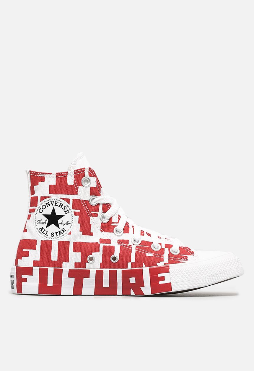 Converse - Chuck Taylor All Star create future hi - university red & white