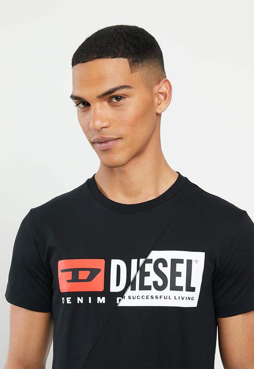Diesel  - Diego cuty short sleeve tee - black