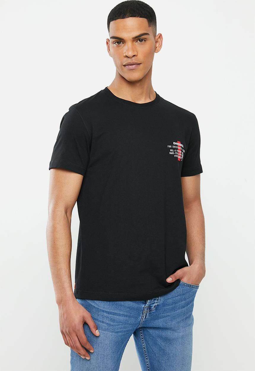 Diesel  - Umlt-diegos T-shirt - black