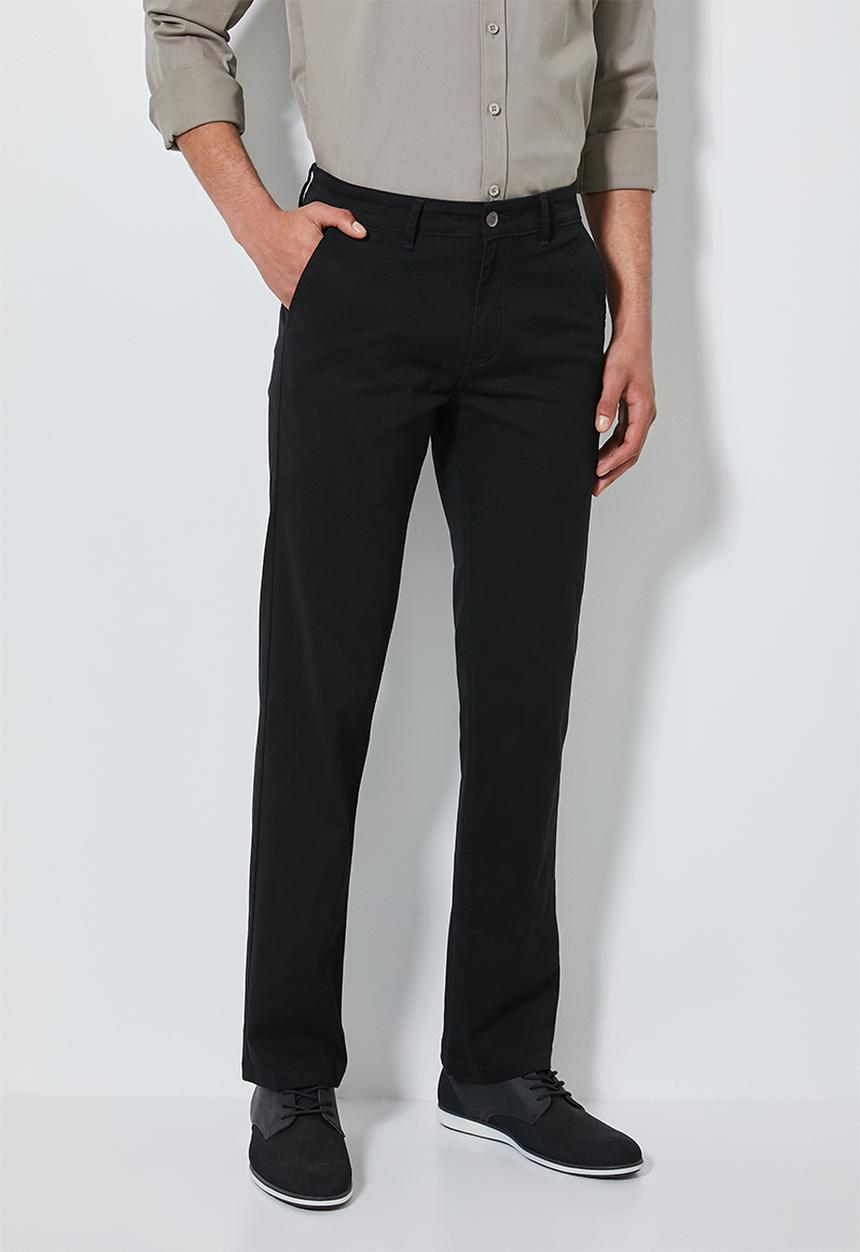 Superbalist - Ohio straight fit chino - black