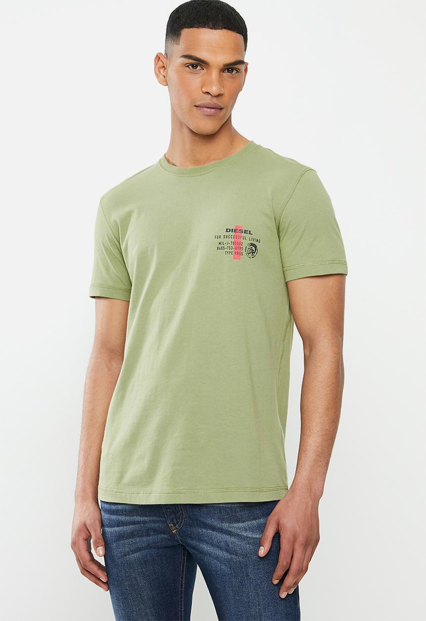 Diesel  - Umlt-diegos T-shirt - green