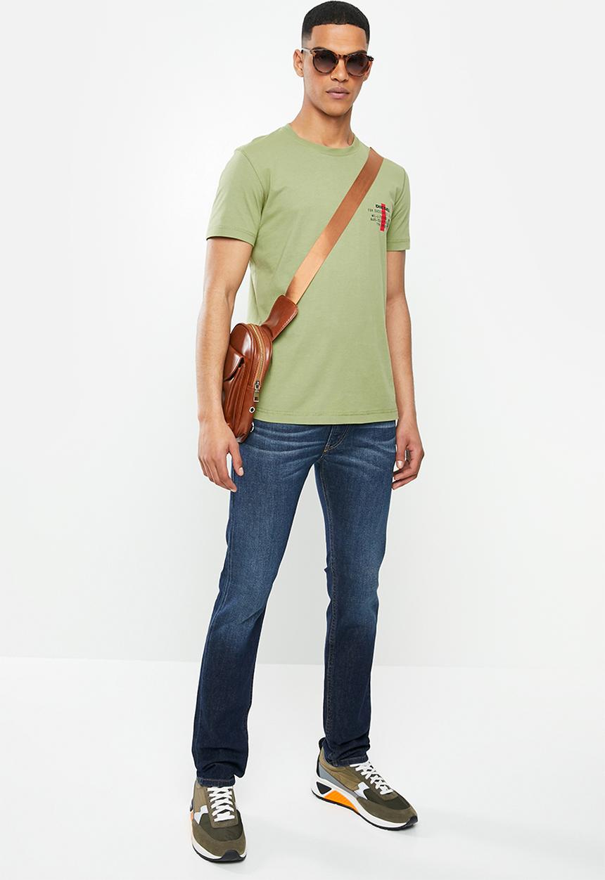 Diesel  - Umlt-diegos T-shirt - green