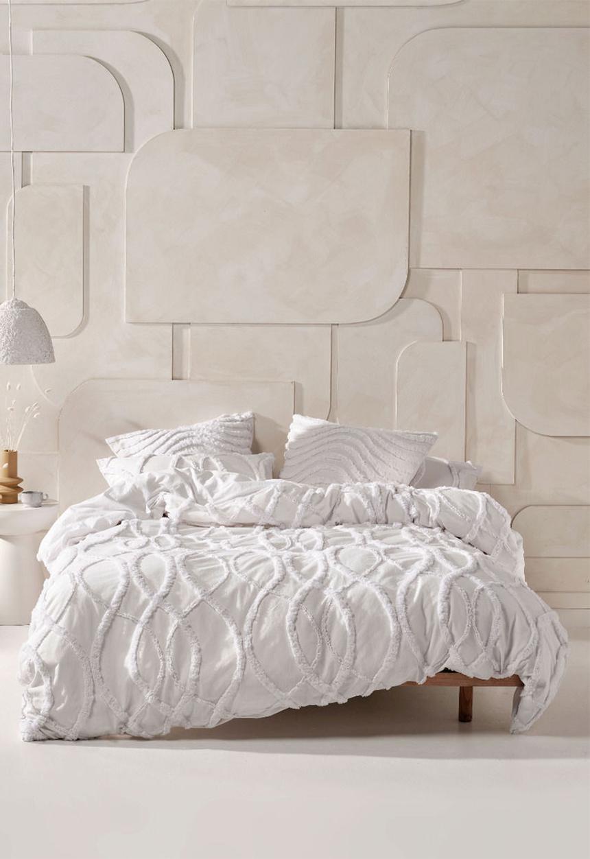 Linen House - Amadora duvet cover set - white