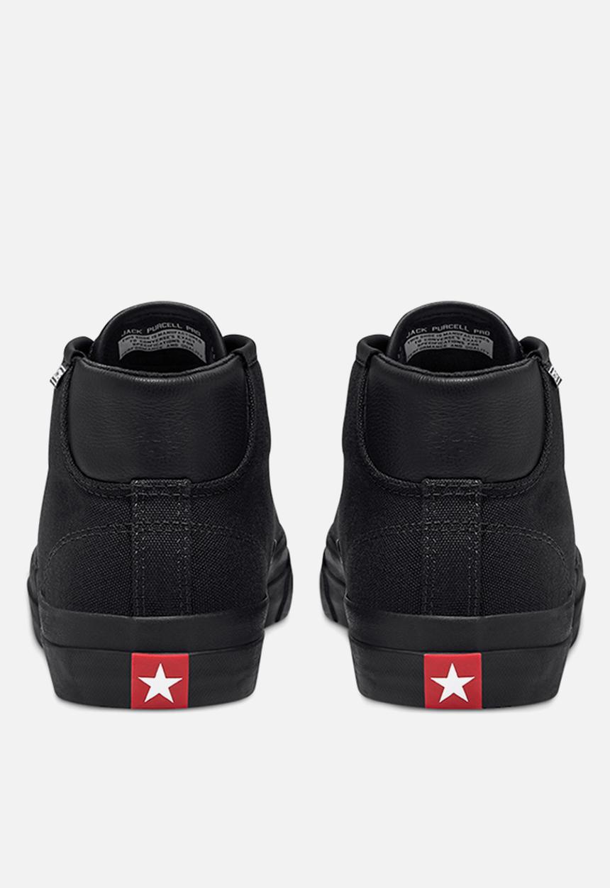Converse - Jack Purcell pro designed by Alexis mid - black & enamel red 