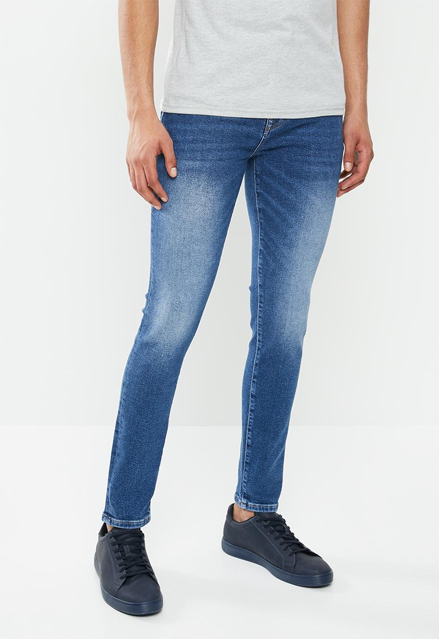Superdry. - Travis skinny denim - blue