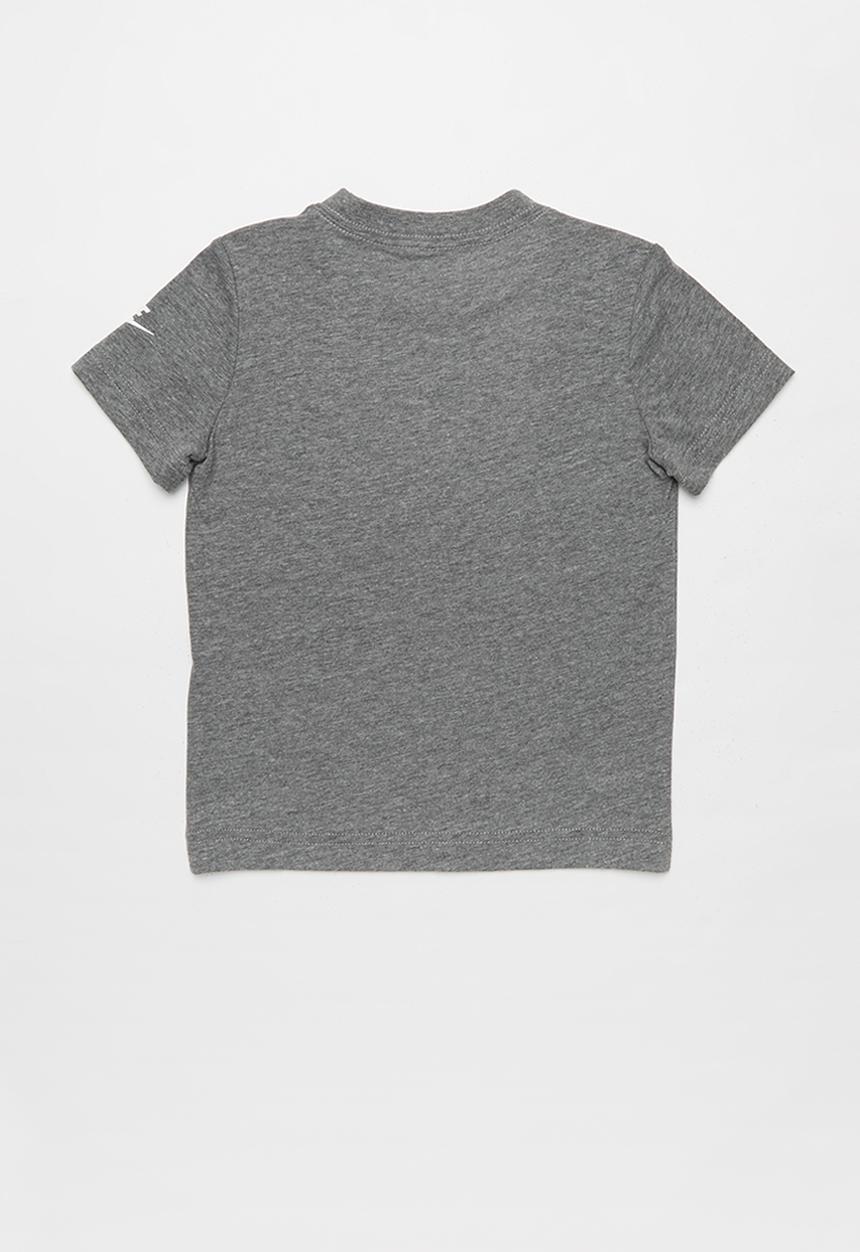 Nike - Faux futura patch short sleeve tee - grey
