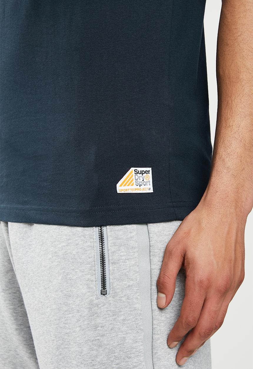 Superdry. - Camo box tee - navy