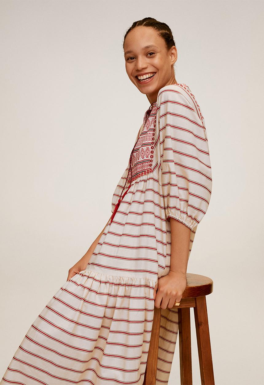 MANGO - Maya dress - multi 