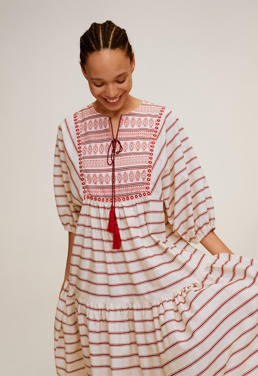 MANGO - Maya dress - multi 