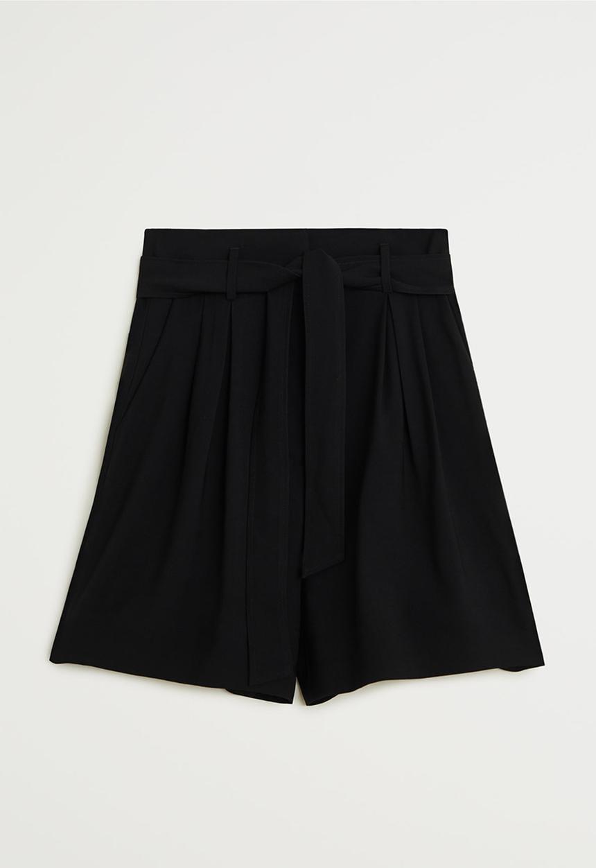MANGO - Mar shorts - black