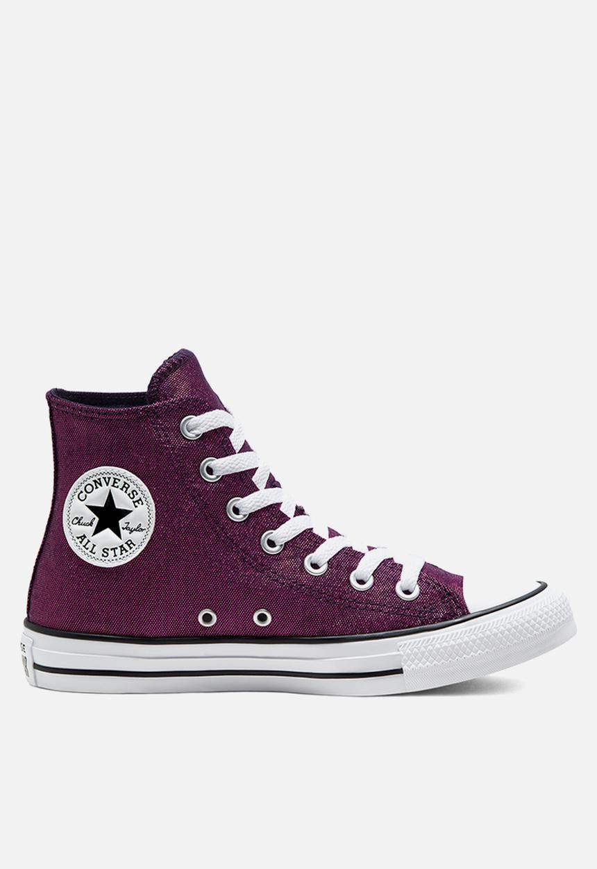 Converse - Chuck Taylor All Star hi - carmine pink / silver / white