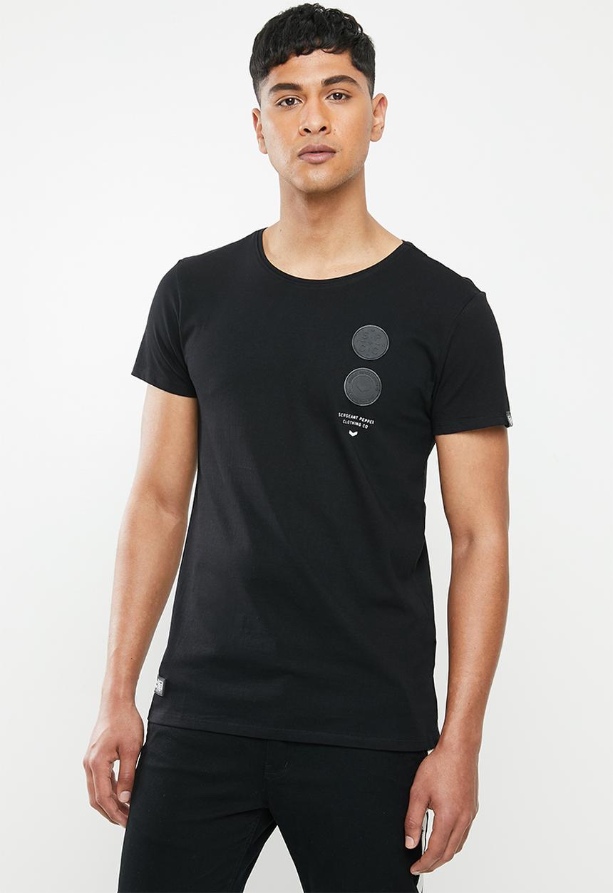 S.P.C.C - Tallis fashion straight hem T-shirt - black