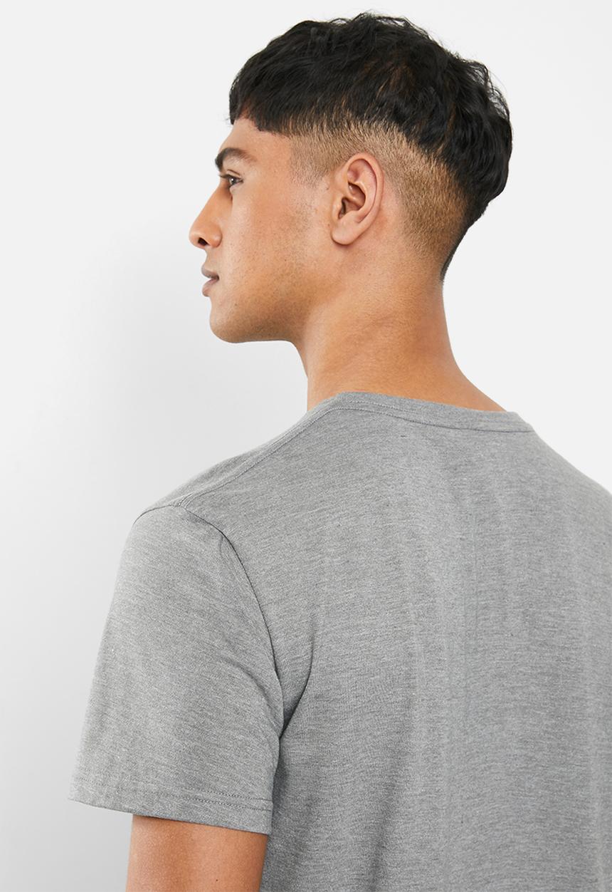 Fox - Legacy fox head short sleeve tee - grey