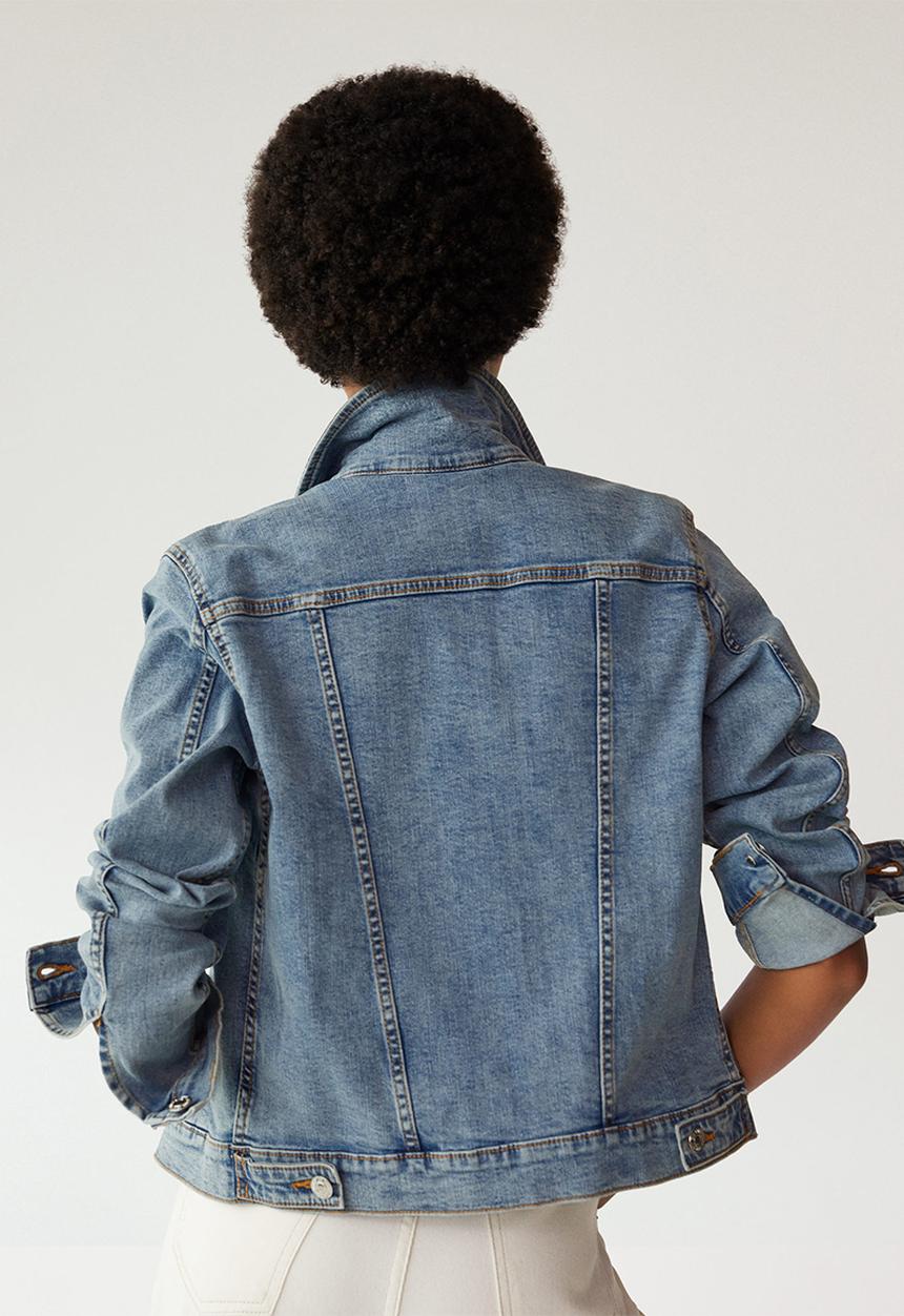 MANGO - Vicky jacket - blue