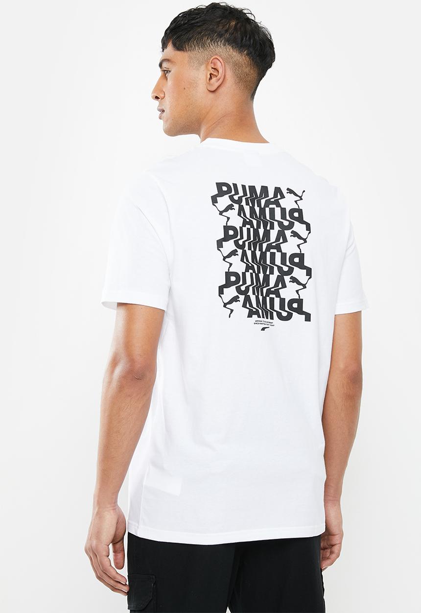 PUMA - Avenir graphic tee - white