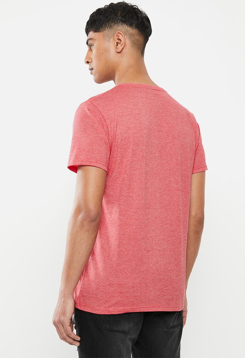 Fox - Unionized short sleeve tee - red