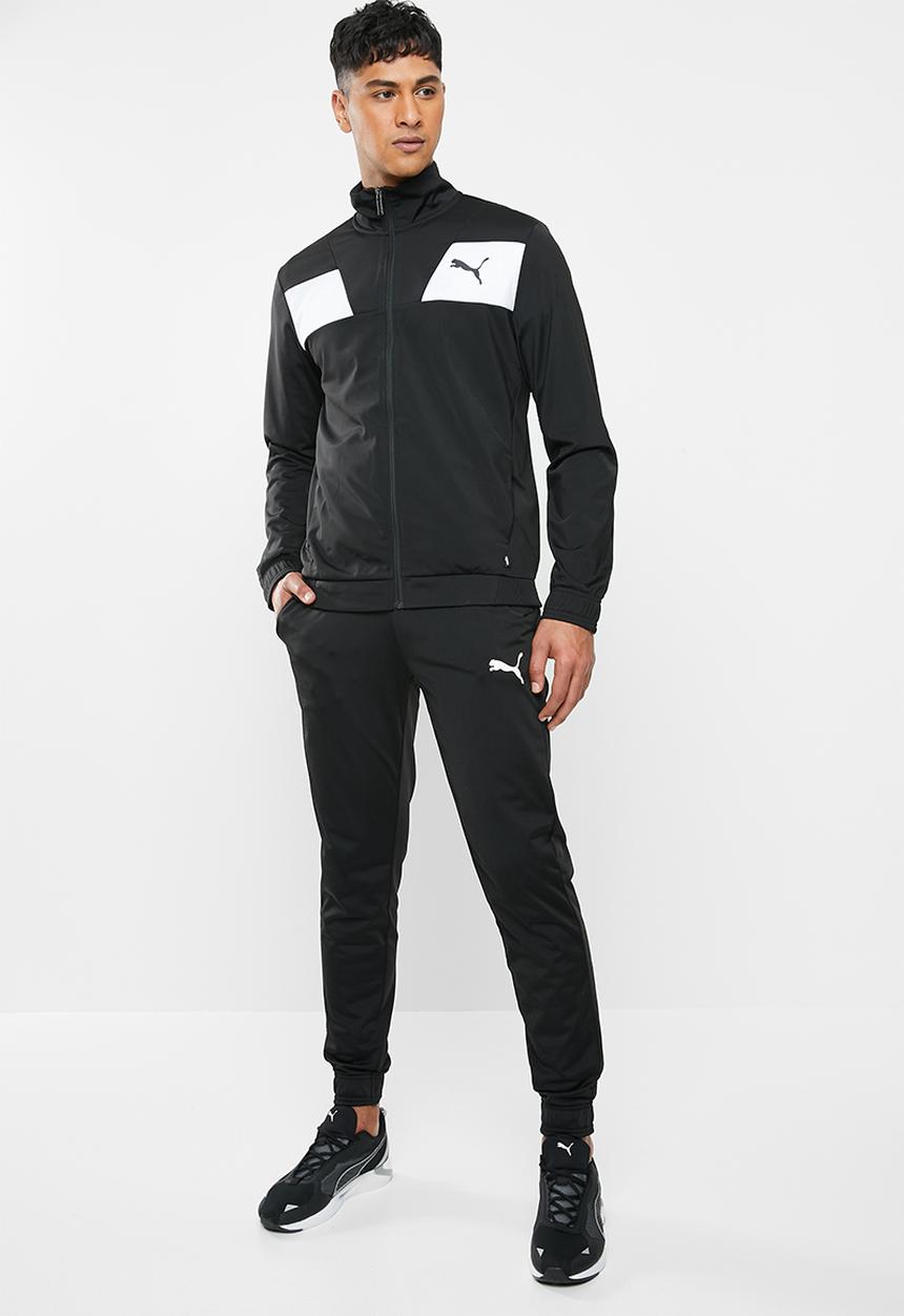 PUMA - Techstripe tricot tracksuit - puma black