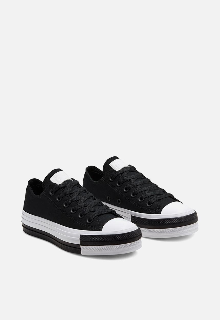 Converse - Chuck Taylor All Star lift rivals ox - black & white