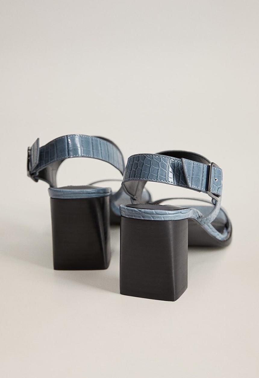 MANGO - Teen heel - medium blue