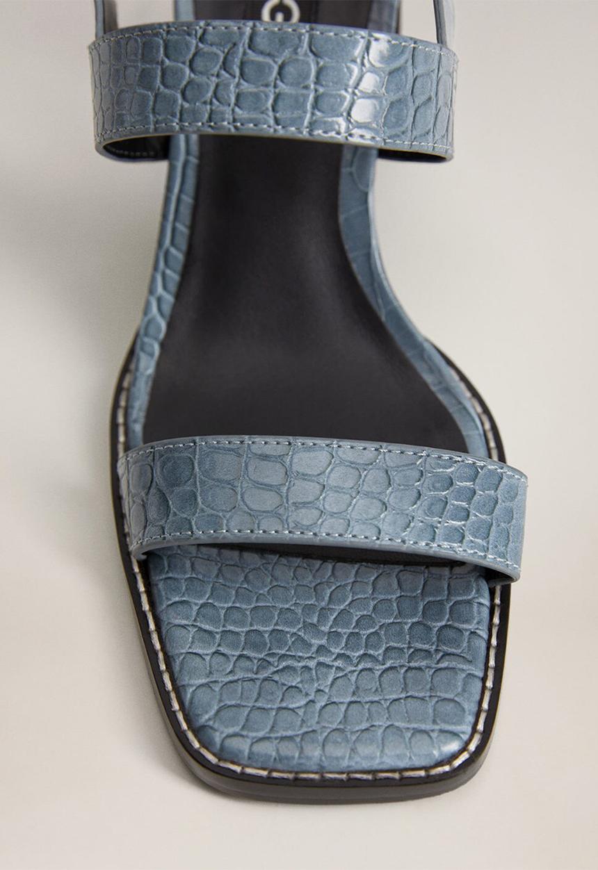 MANGO - Teen heel - medium blue