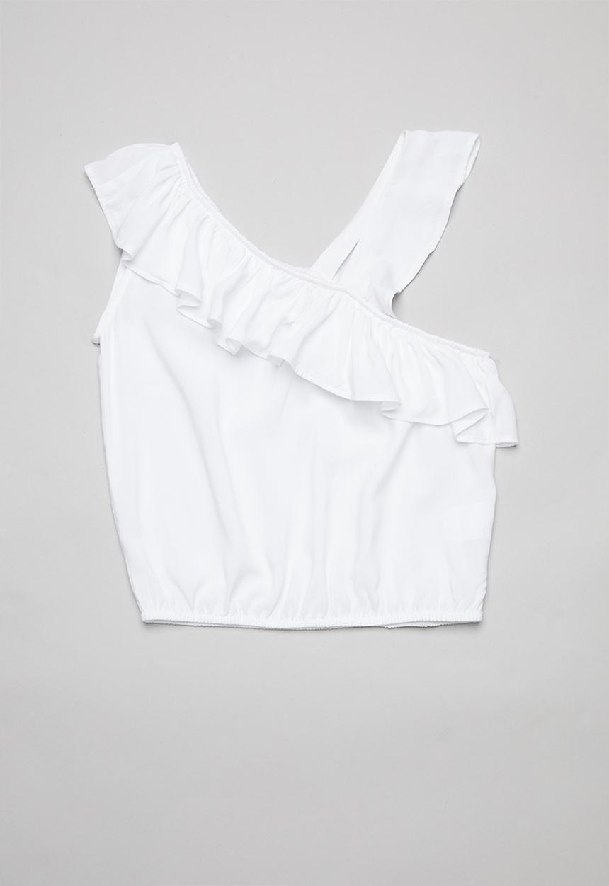 Superbalist - Woven sleeveless top - white