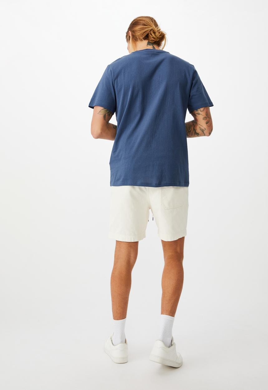Cotton On - Tbar art T-shirt - blue