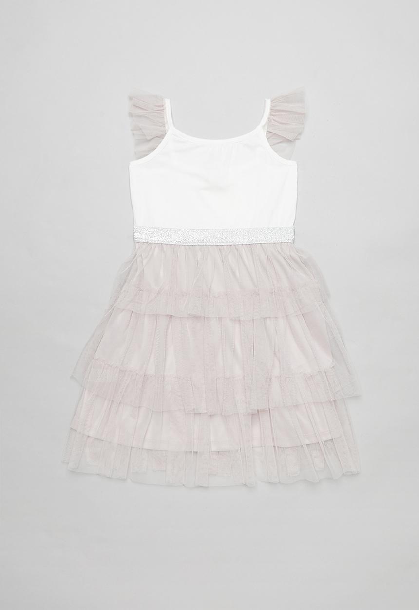Superbalist Kids - Sequin detail dress - milk