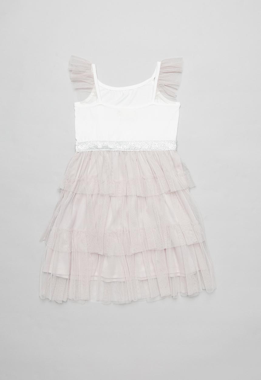 Superbalist Kids - Sequin detail dress - milk