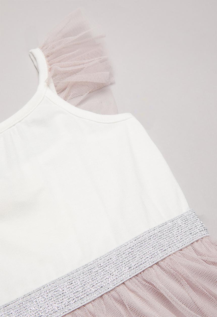Superbalist Kids - Sequin detail dress - milk