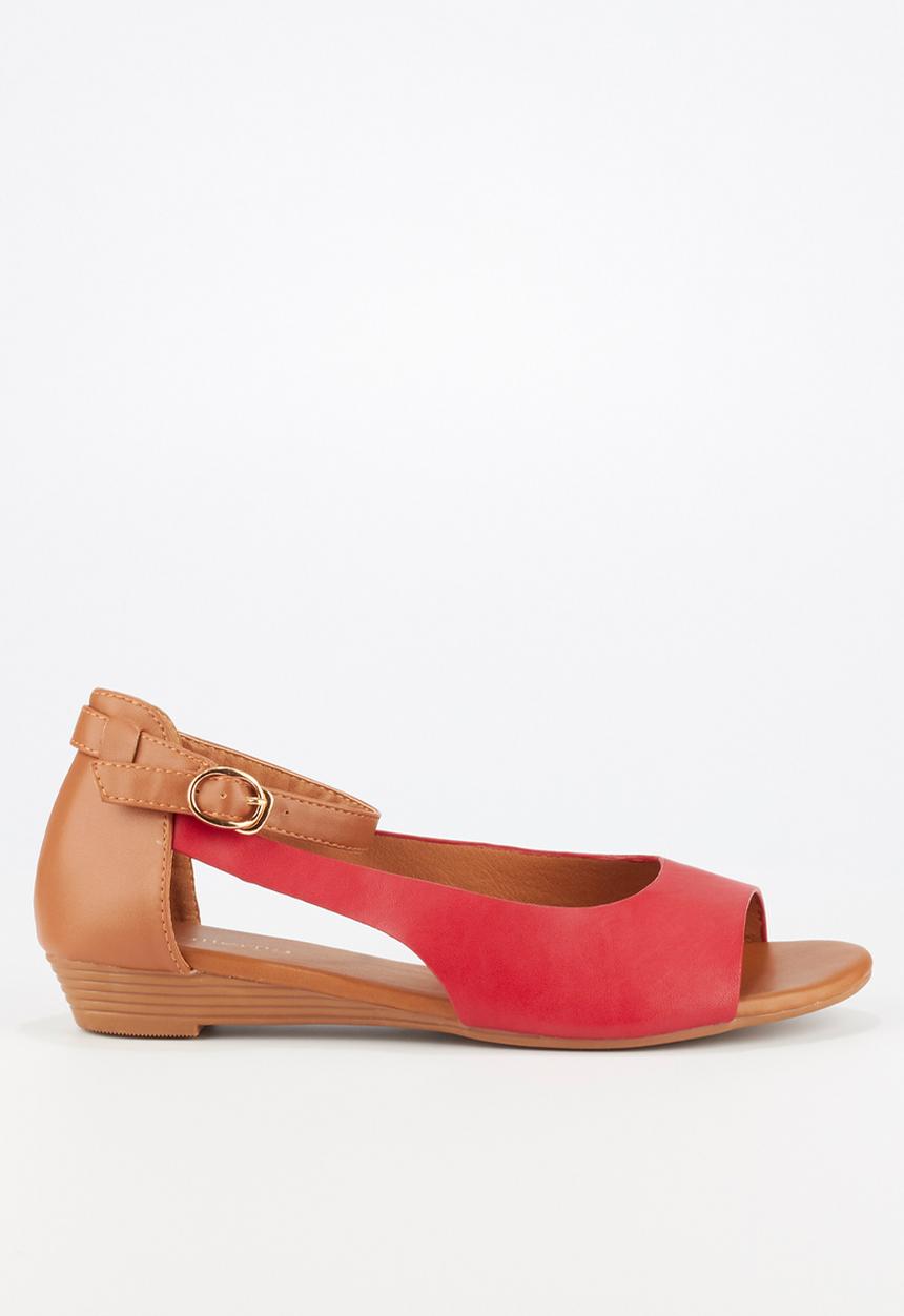 Butterfly Feet - Cardi sandal - red