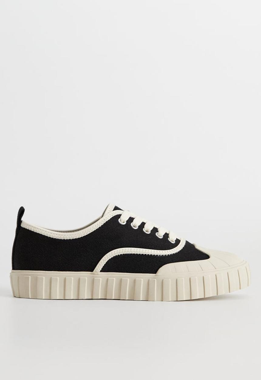 MANGO - Roland sneaker - black