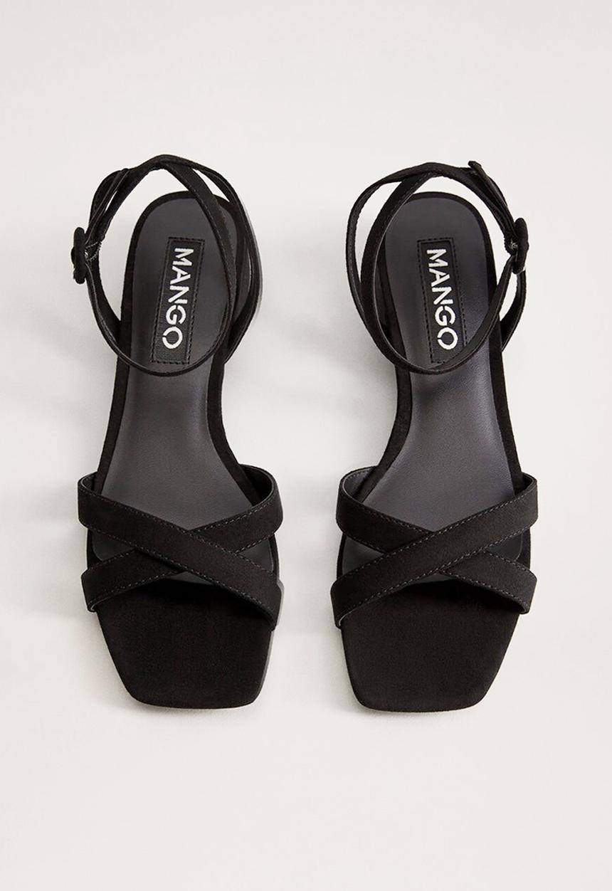 MANGO - Lucas sandal - black