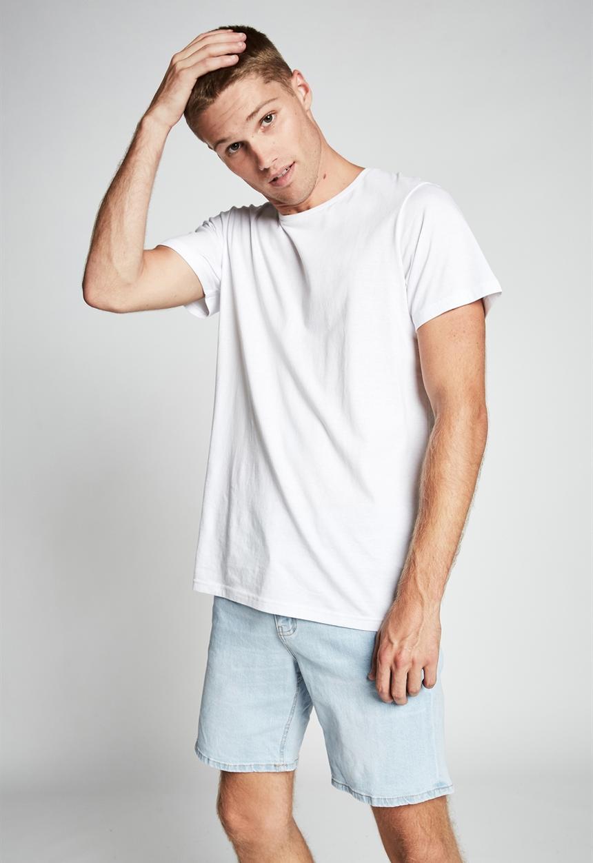 Cotton On - Straight short - bondi blue