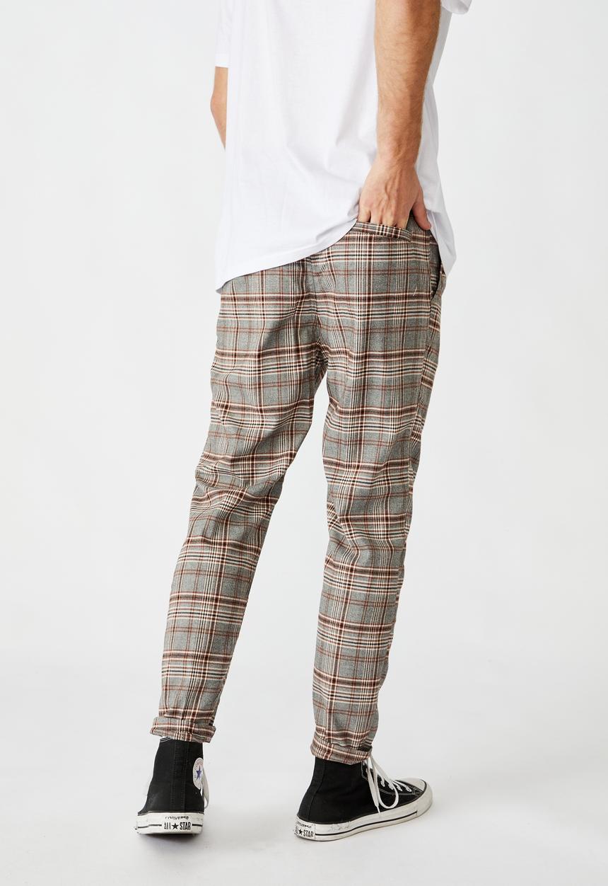 Cotton On - Oxford trouser - grey prince check