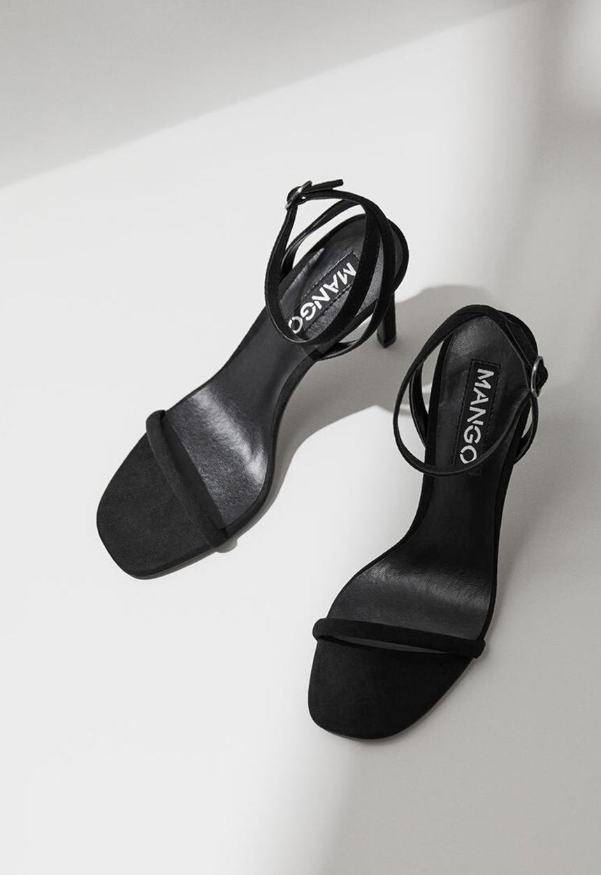 MANGO - Lali heel - black