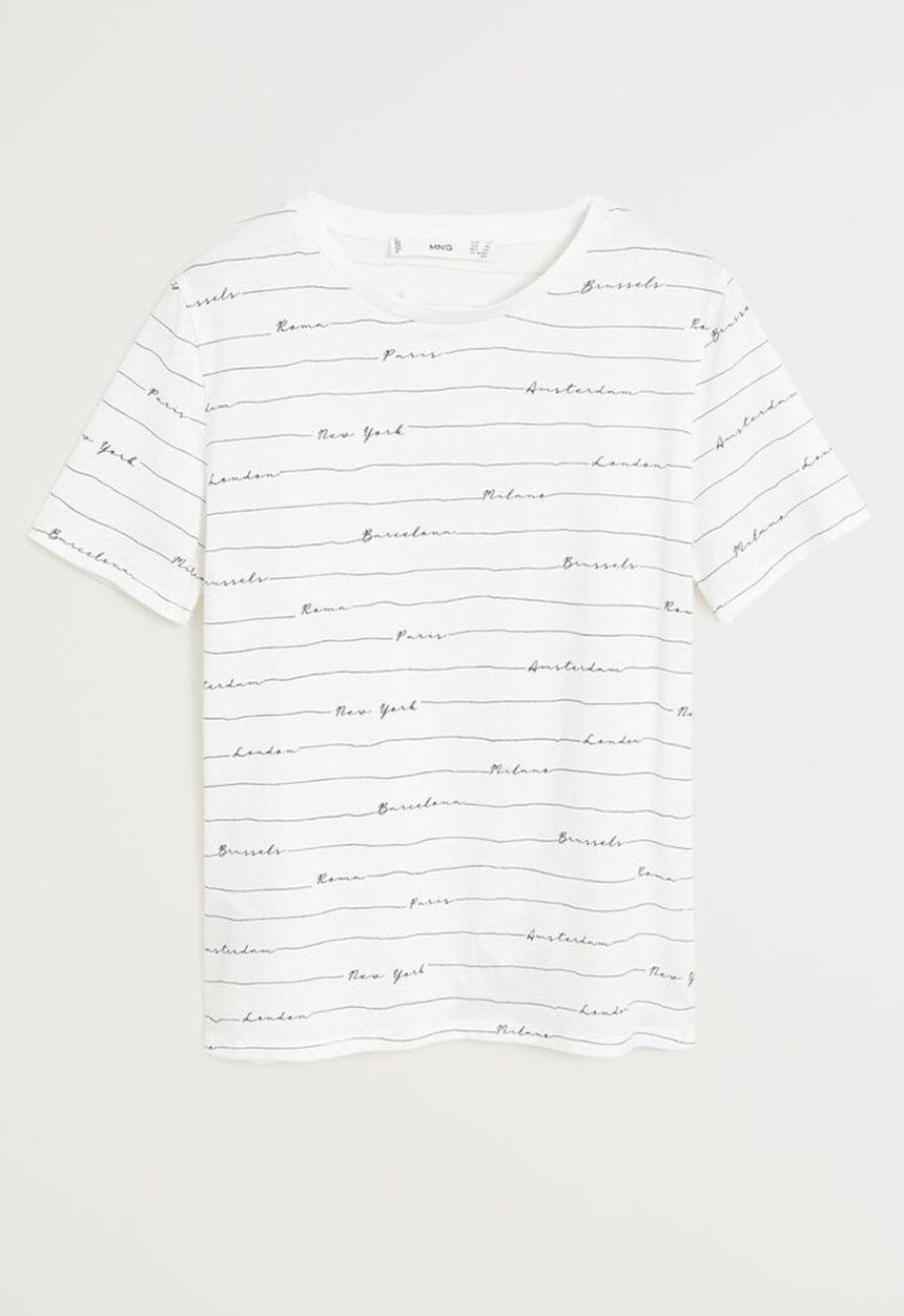 MANGO - Chalove T-shirt - white